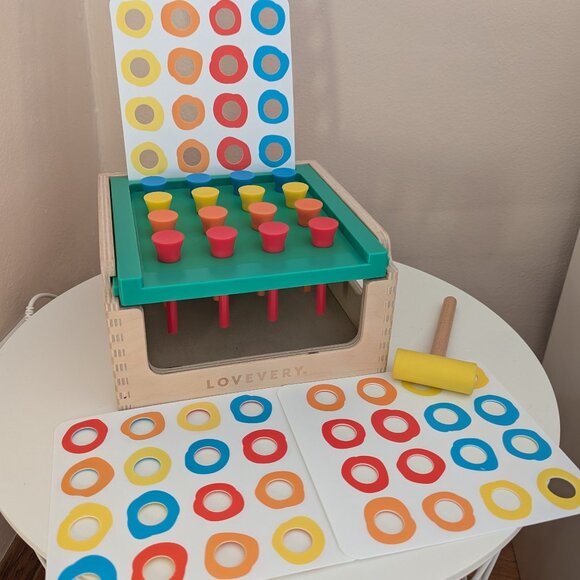 Lovevery Match and Tap Hammer Box - Picture 1 of 3